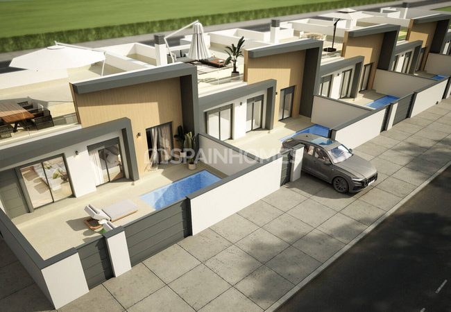 Maisons De Plain-pied Avec Piscine Privée À Avileses, Murcie 1