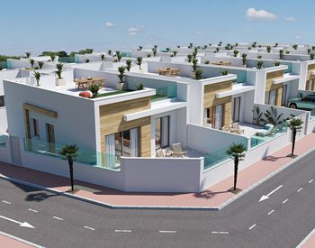 Torre Pacheco'da Havuzlu ve Teraslı Müstakil Villalar 2