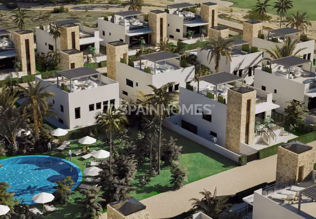 Golfvillen In Einer Anlage Mit Pool In Murcia Mazarrón 6