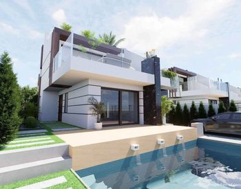 Villas Chic À Vendre Avec Piscines Privées À Los Alcázares 1