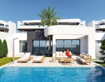 Villas Avec Piscine Près D'un Terrain De Golf À Los Alcázares, Murcie 2
