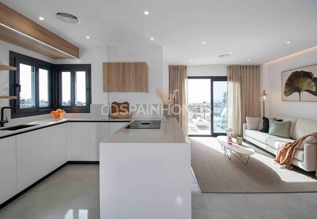 Nerja İspanya'da Sahile Yakın Deniz Manzaralı Sıfır Villalar 22