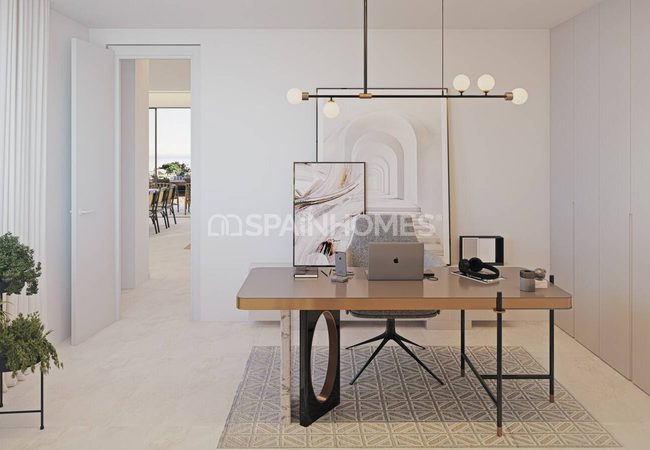 Fuengirola'da BREEAM Sertifikalı Havuzlu Yarı Müstakil Villalar 20