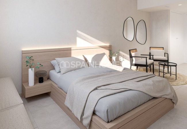 Mijas'ta Golf Tesisinin Yanı Başında Eşsiz Manzaralı Daireler 12
