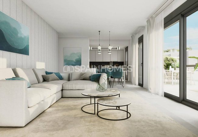 Neugebaute Wohnungen In Einem Komplex Mit Pool In Estepona 10