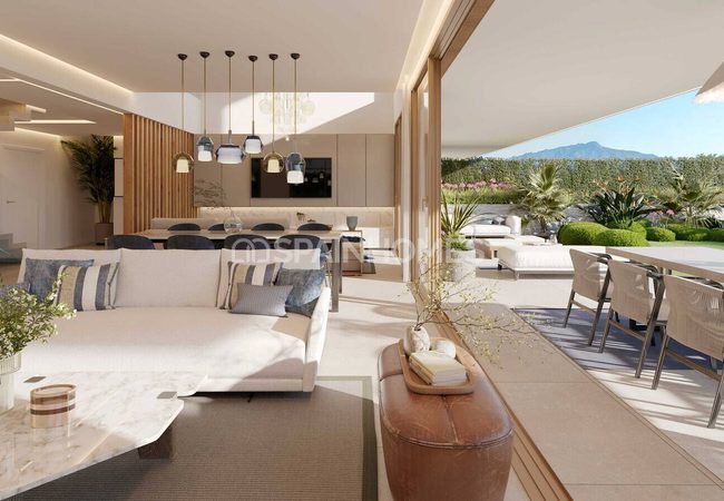 Hus Med Havsutsikt I Ett Boutiquekomplex I Estepona 8