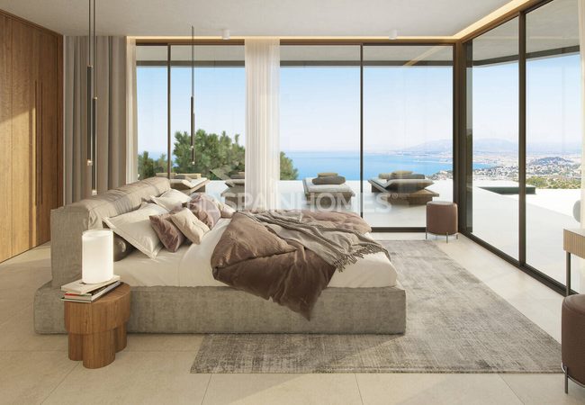 Detaches Sea-view Houses with Pools and Gardens in Málaga 14