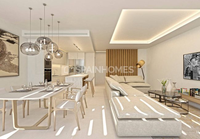 Sea-view Properties in a Complex with Pool in Mijas Málaga 11