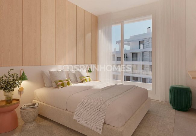 Málaga Estepona'da Plaja Yakın Sitede Şık Tasarımlı Evler 5