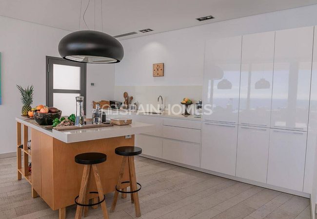 Alicante Benichatell'de Panoramik Deniz Manzaralı Lüks Villa 28