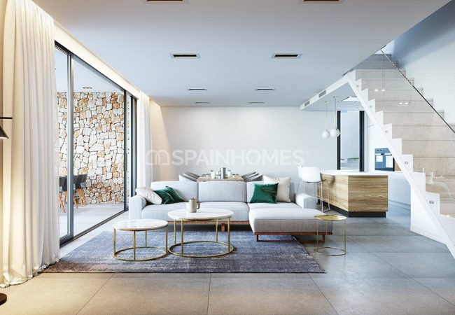 Виллы на Участках 700 м² с Бассейном в Камповерде, Аликанте 10