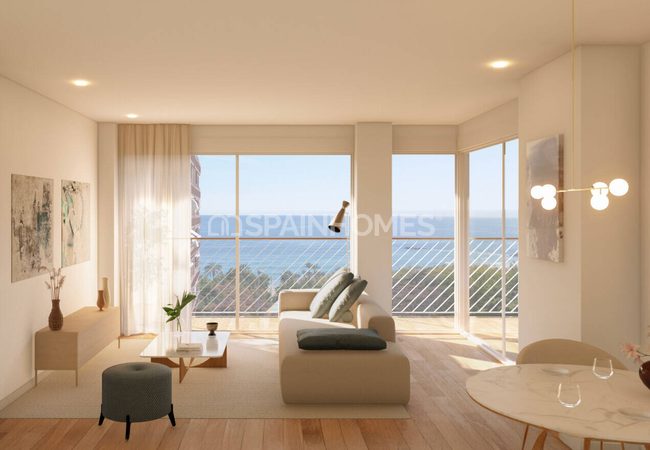 Appartements Vue Mer Près De La Plage À Villajoyosa Alicante 2