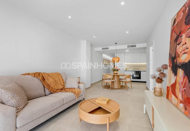 3-bedroom Apartments with Rooftop Pool in Alicante Jacarilla 3