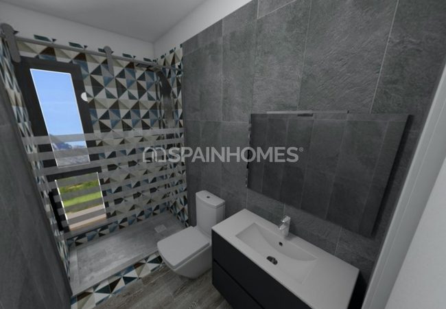 Finestrat Alicante’de Dağ ve Deniz Manzaralı Modern Daireler 10