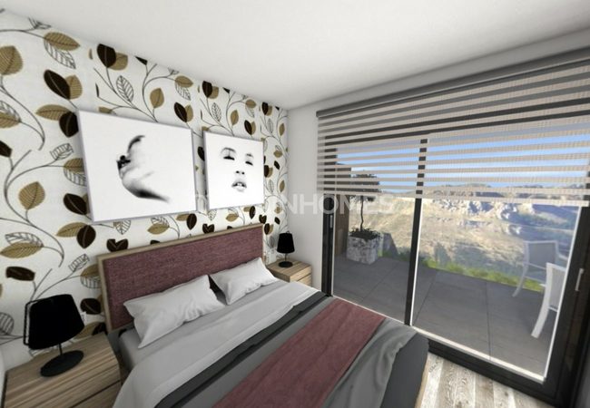 Finestrat Alicante’de Dağ ve Deniz Manzaralı Modern Daireler 11