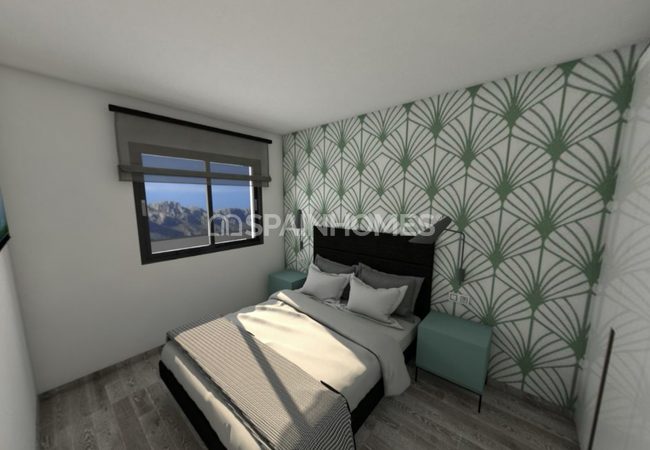 Finestrat Alicante’de Dağ ve Deniz Manzaralı Modern Daireler 13