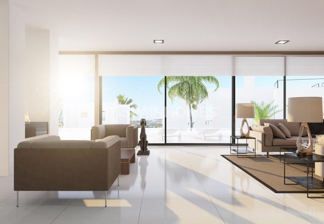 Marbella'da Açık Manzaralı Müstakil Villalar 16