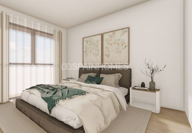 San Javier Murcia'da Plajlara Yakın Şık Yarı Müstakil Evler 7