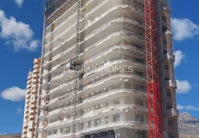 Benidorm'da Sahile Yakın Konumda Lüks Site İçinde Daireler 19
