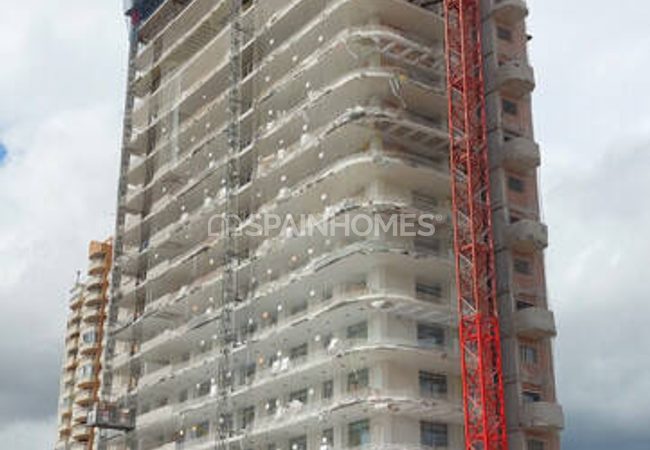 Benidorm'da Sahile Yakın Konumda Lüks Site İçinde Daireler 21