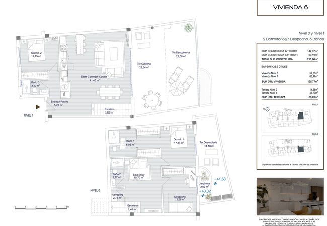 Benalmadena'da Plaja Yakın Havuzlu Sitede Deniz Manzaralı Daireler 17