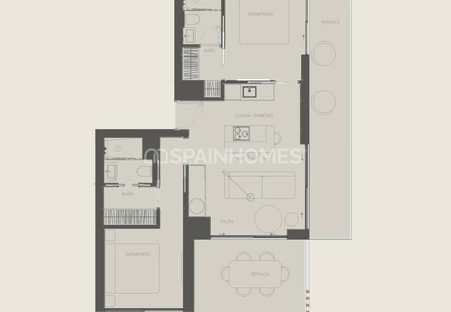 Apartments with Rooftop Pool in Torremolinos Málaga 17