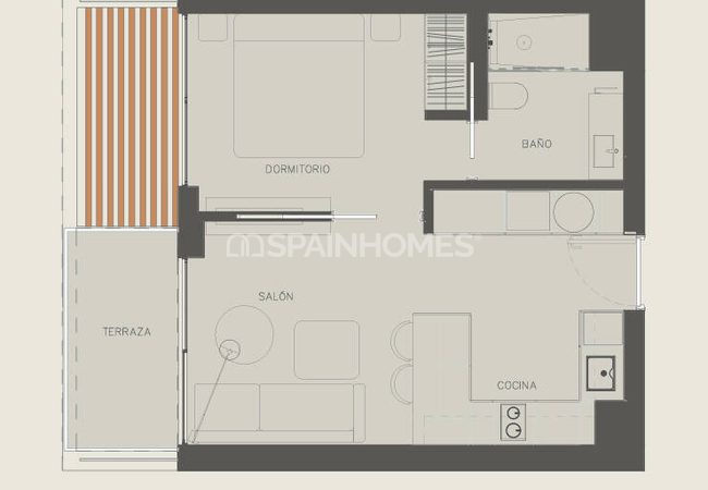 Apartments with Rooftop Pool in Torremolinos Málaga 14