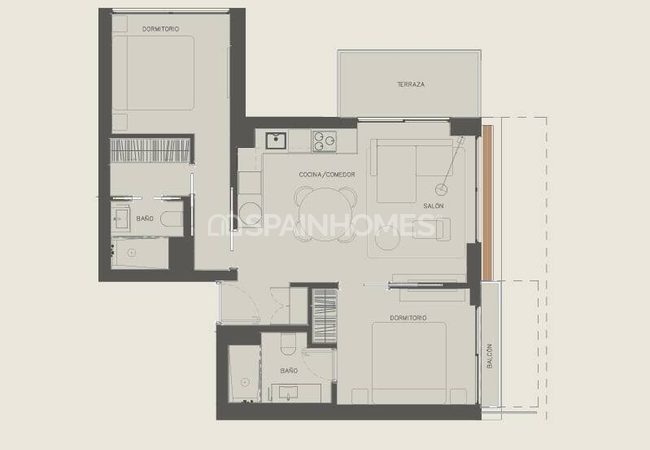 Apartments with Rooftop Pool in Torremolinos Málaga 15