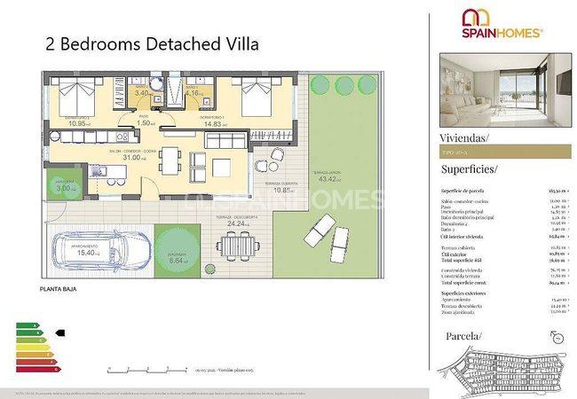 Sea View Villas in Polop Costa Blanca Surrounded by Nature 40