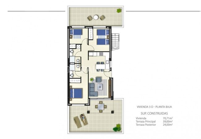 Moderne Bungalows Mit Solarium In Torrevieja, Alicante 67