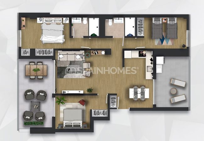 Contemporary Apartments with Storage Room and Garage in Costa Blanca 29