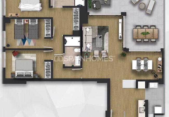 Contemporary Apartments with Storage Room and Garage in Costa Blanca 30
