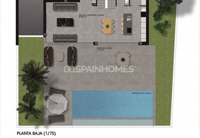Villas on Spacious Plots with Private Pools in Rojales Spain 51