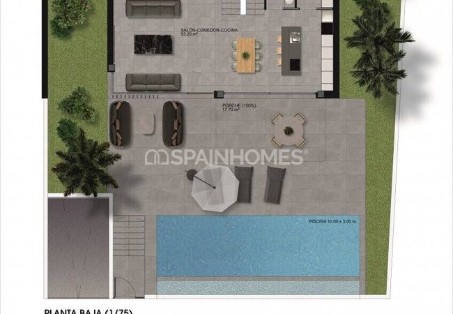 Villas on Spacious Plots with Private Pools in Rojales Spain 54