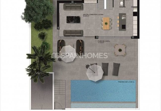Villas on Spacious Plots with Private Pools in Rojales Spain 36
