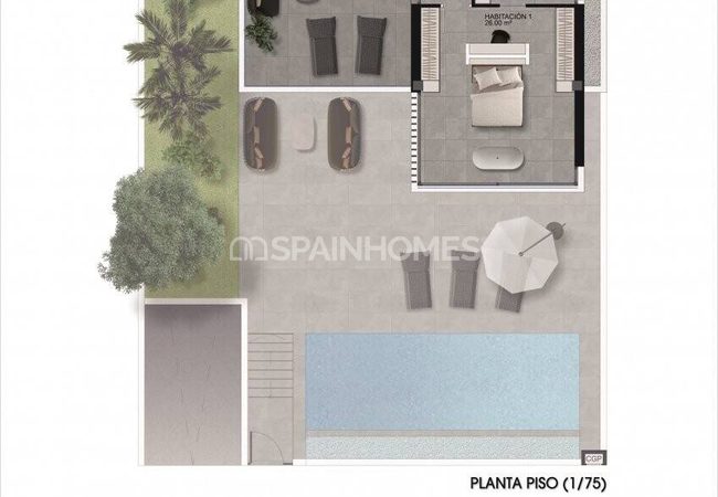 Villas on Spacious Plots with Private Pools in Rojales Spain 43