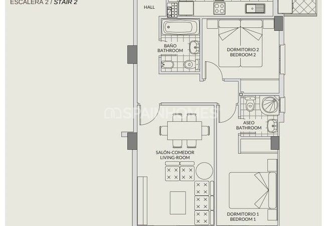 Sea Views Apartments in a Complexe in Calpe Costa Blanca 19