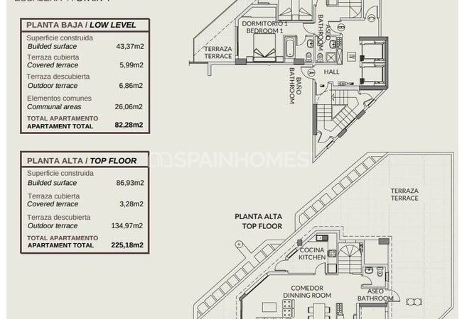 Sea Views Apartments in a Complexe in Calpe Costa Blanca 20