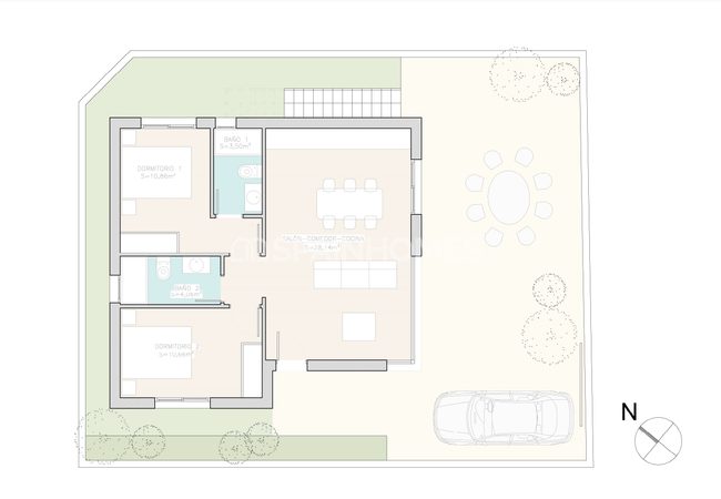 Villa with Private Garden and Solarium in Ciudad Quesada 6