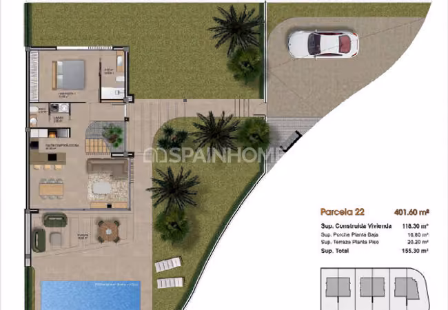 Chic Houses for Sale in Monforte Del Cid with Private Pools 20