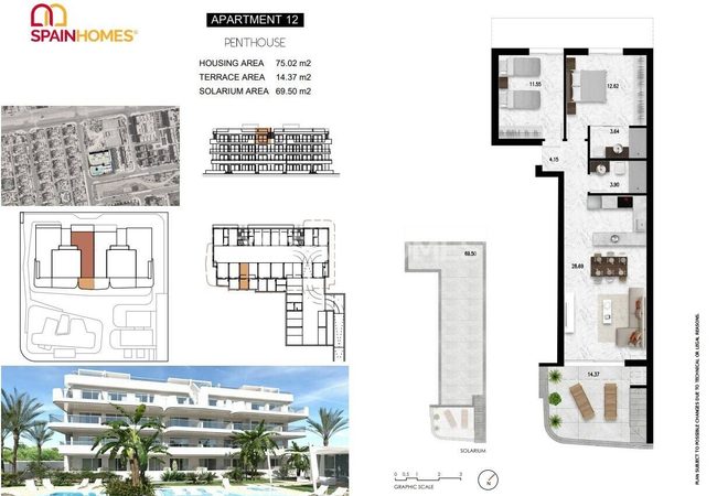 Stylish Apartments in Popular Area in Orihuela Cabo Roig 46
