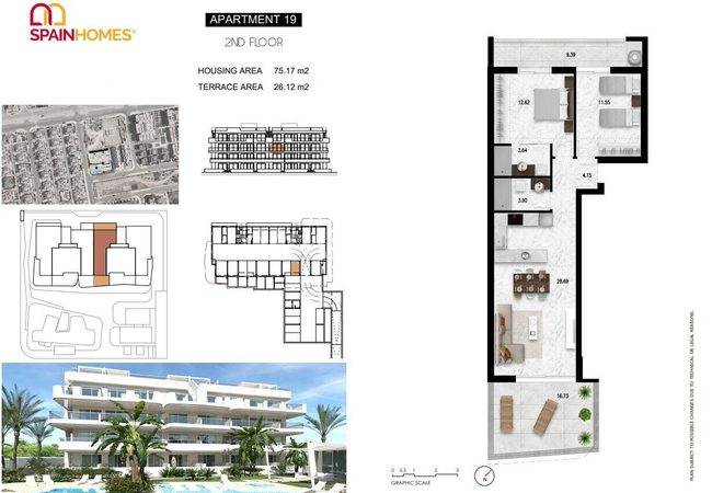 Stylish Apartments in Popular Area in Orihuela Cabo Roig 53