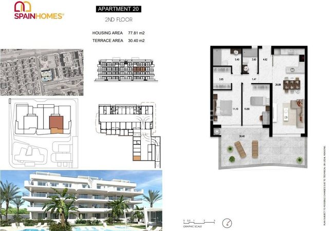 Stylish Apartments in Popular Area in Orihuela Cabo Roig 54