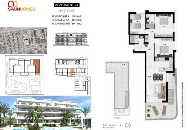Stylish Apartments in Popular Area in Orihuela Cabo Roig 34