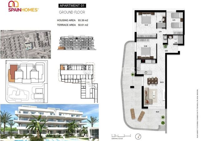 Stylish Apartments in Popular Area in Orihuela Cabo Roig 35