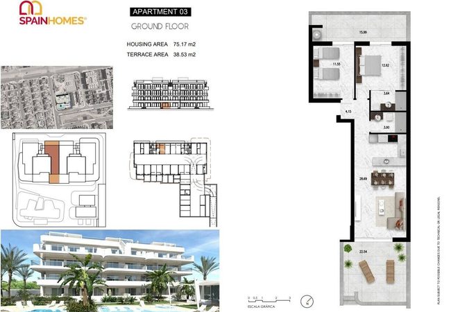 Stylish Apartments in Popular Area in Orihuela Cabo Roig 37