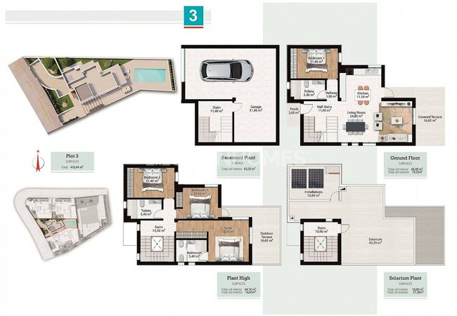 Mediterranean Style Properties with Pools in Alfaz Del Pi 9