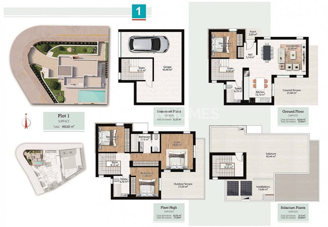 Mediterranean Style Properties with Pools in Alfaz Del Pi 7