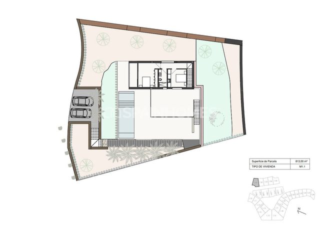 Detached Real Estate with Pools in Alicante San Miguel 54