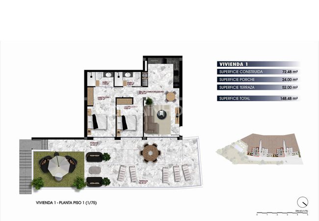 Stylish Flats with Unique Views in Finestrat 48